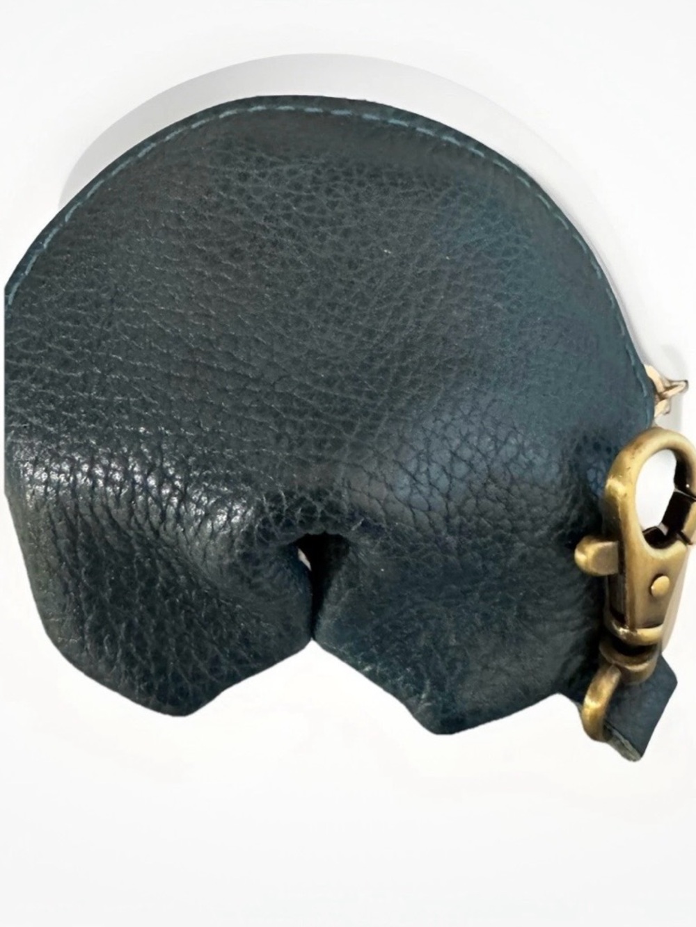 Portland Leather Goods Fortune Cookie Keychain - Picture 2 of 3